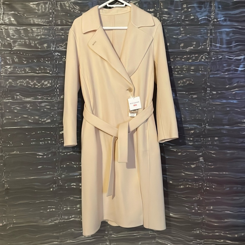Uniqlo Women Wool Blend Double Face Coat (Small)